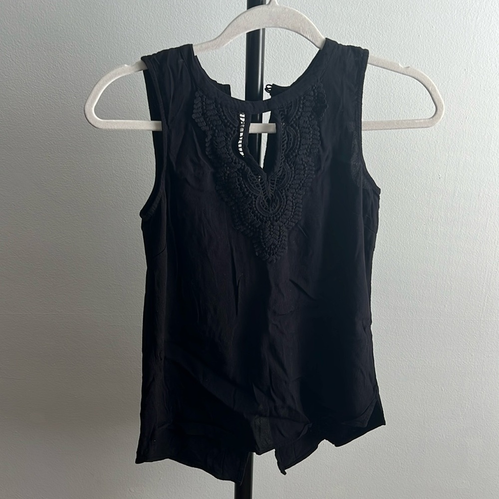 Black Lace Top